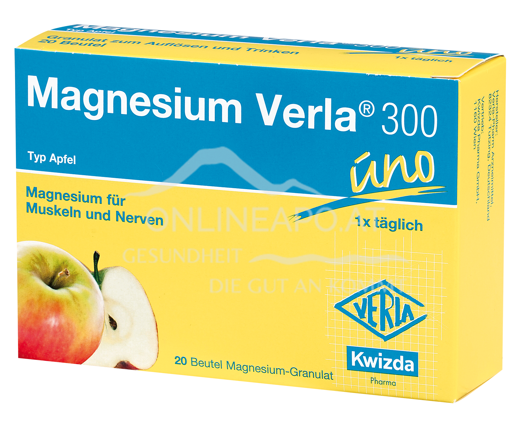 MAGNESIUM VERLA® 300 UNO Granulat Apfel