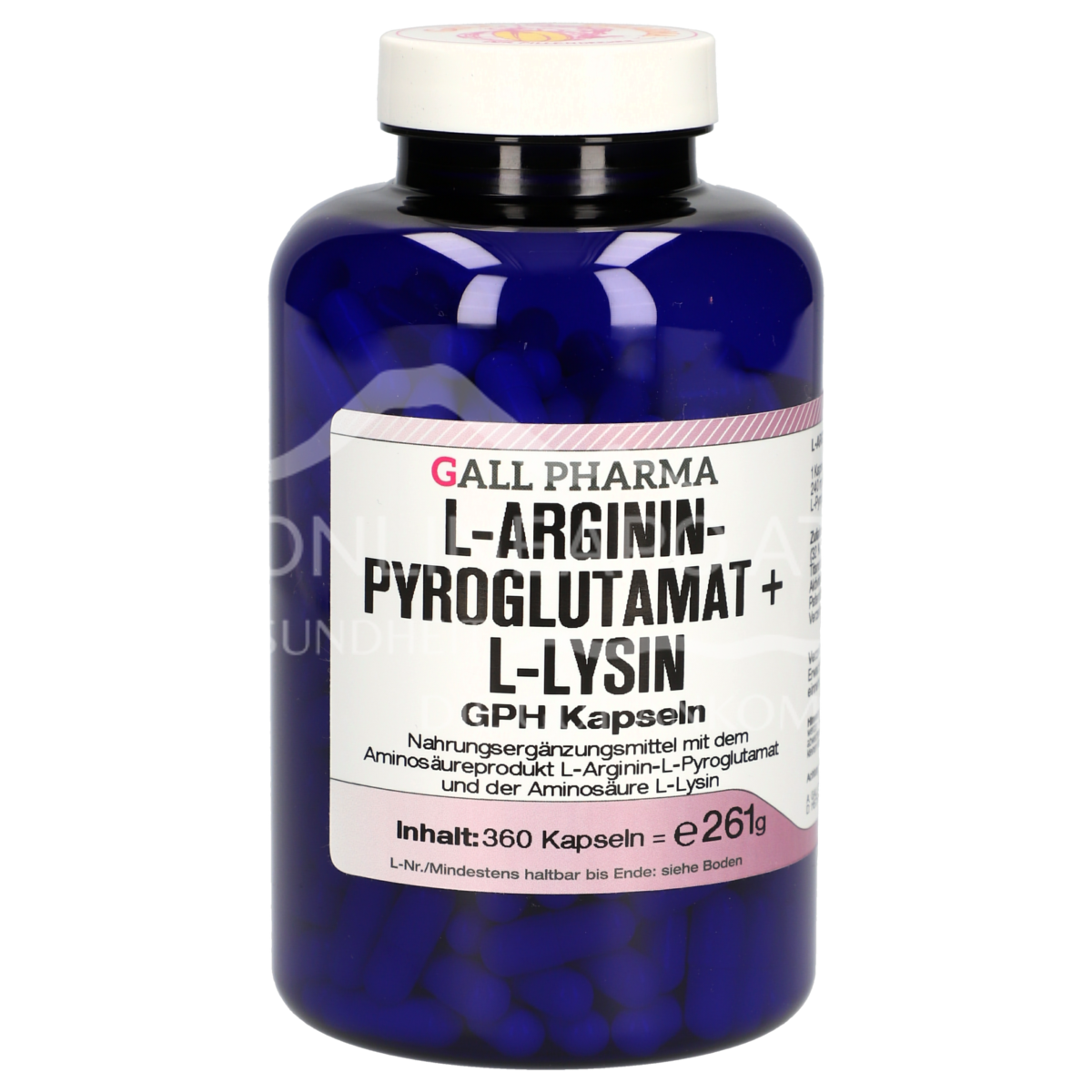 Gall Pharma L-Argininpyroglutamat + L-Lysin Kapseln