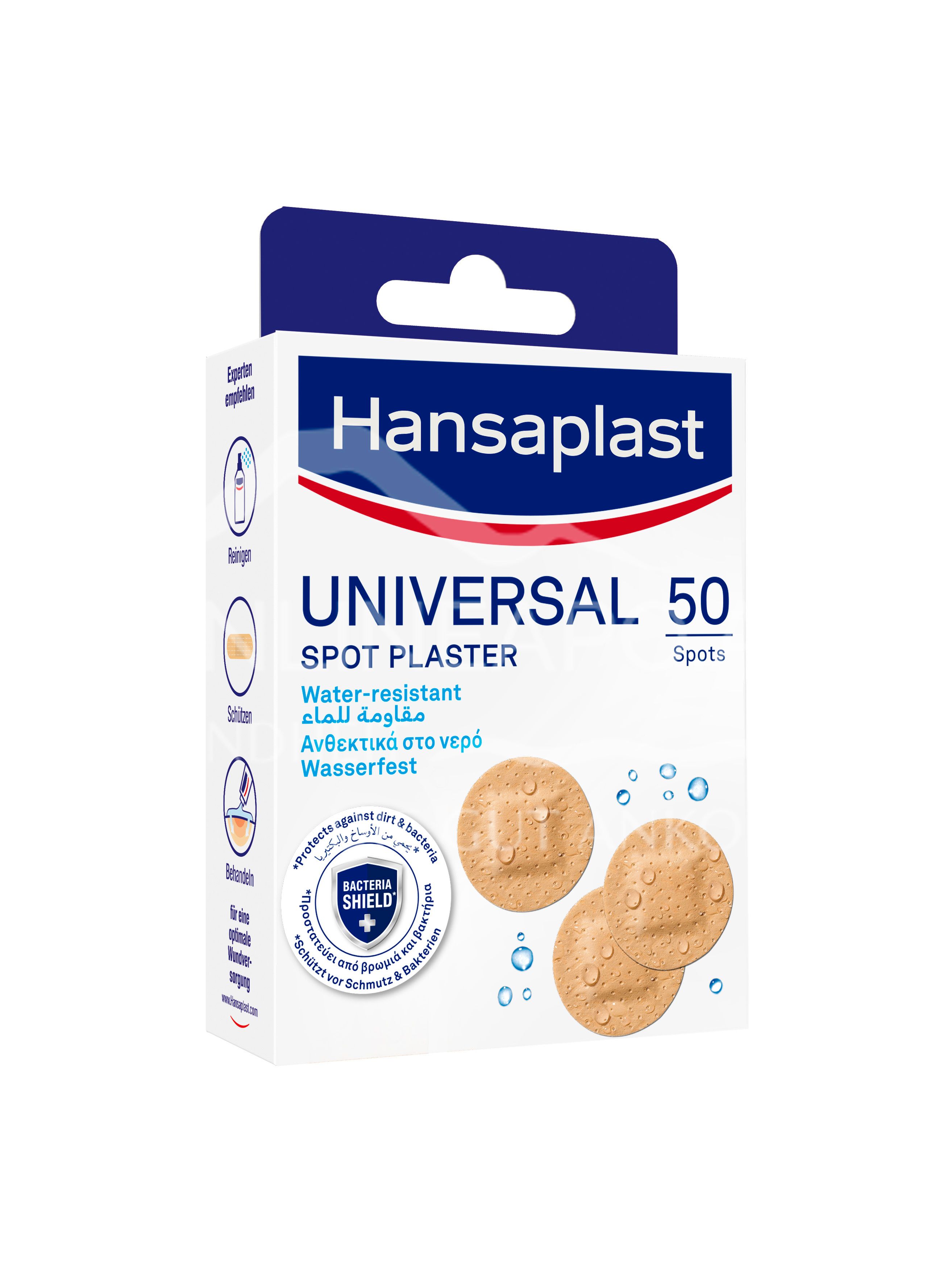 Hansaplast Universal Rundpflaster Großpackung 2,3 x 2,3cm