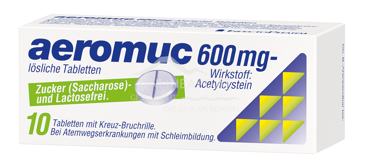 Aeromuc 600 mg lösliche Tabletten