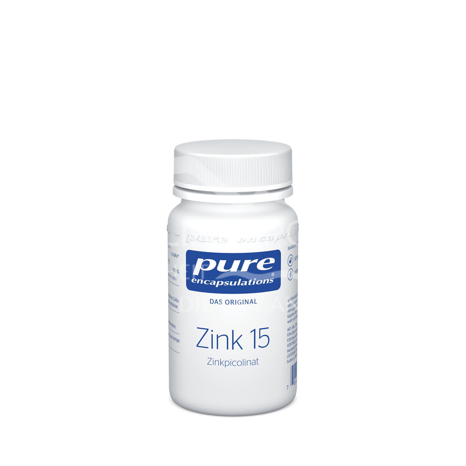 pure encapsulations® Zink 15 (Zinkpicolinat) Kapseln