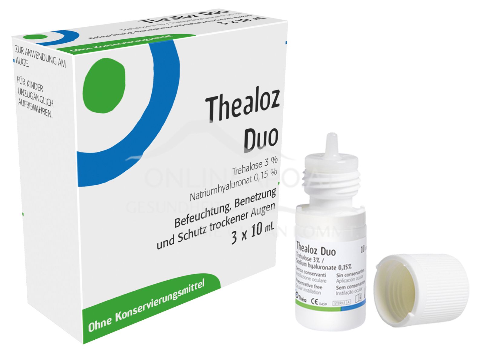 Thealoz® Duo Augentropfen Mulitdose 3 x 10 ml