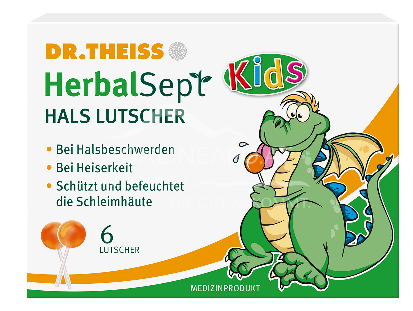 Dr. Theiss HerbalSept Hals Lutscher Kids