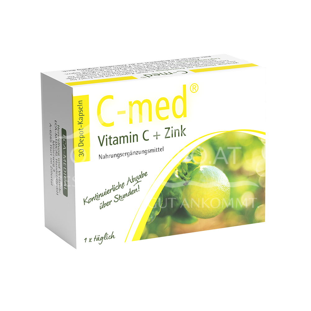 C-med® Vitamin C + Zink Depot-Kapseln