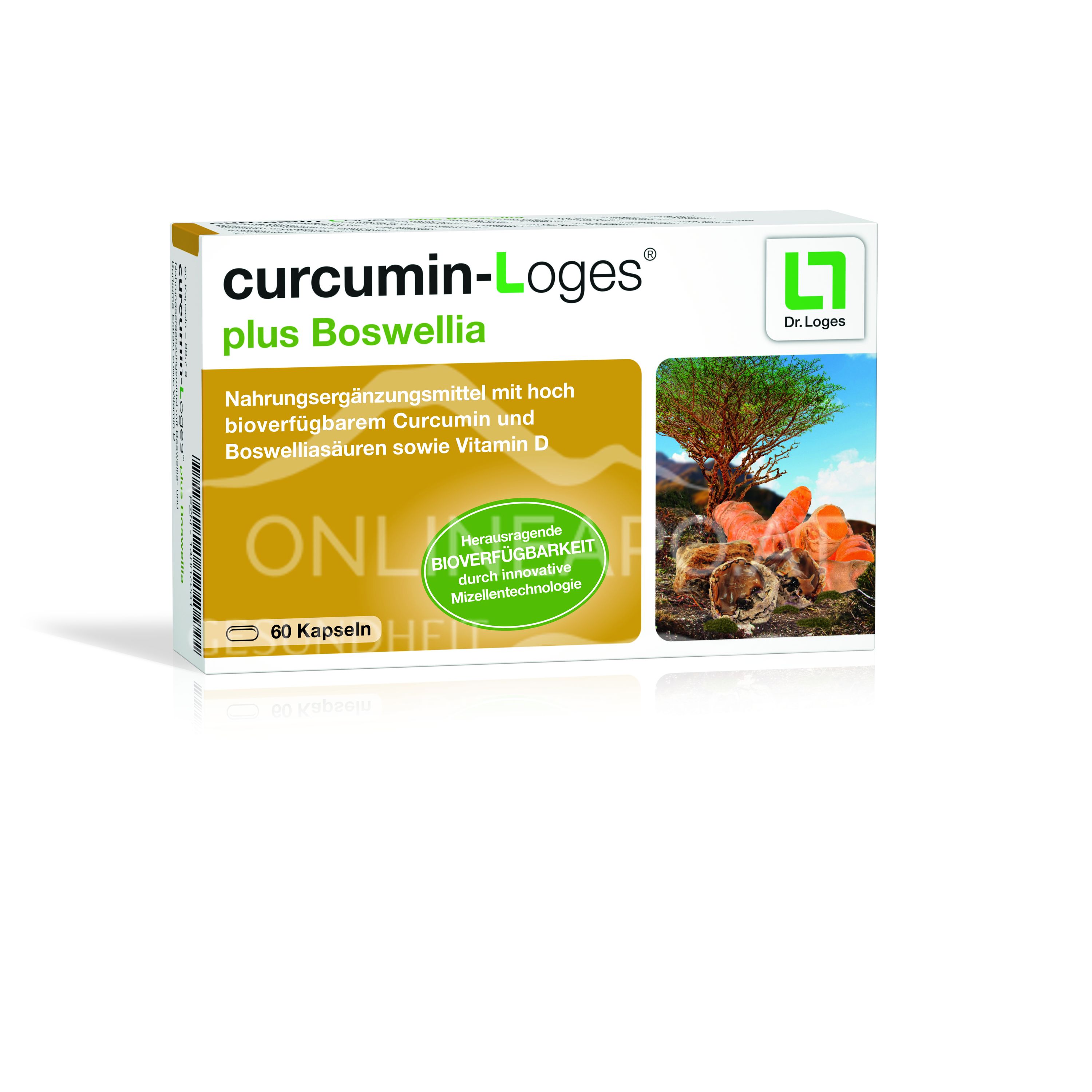 curcumin-Loges® plus Boswellia Kapseln