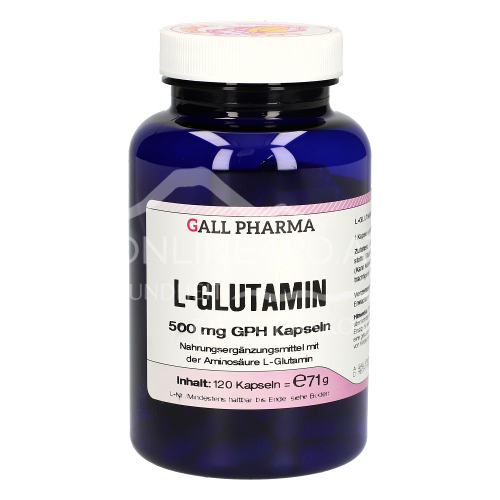 Gall Pharma L-Glutamin 500 mg Kapseln