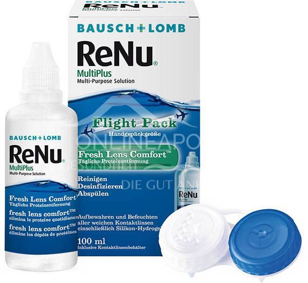 ReNu MultiPlus Fresh Lens Comfort Flight Pack