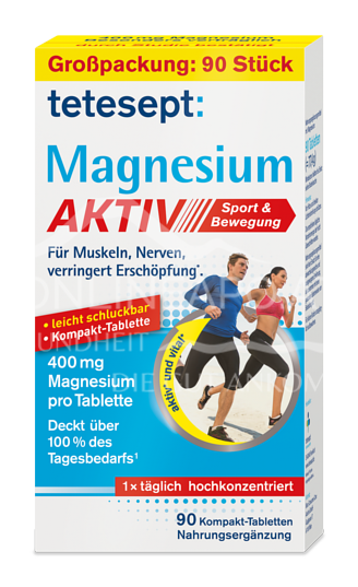 tetesept Magnesium Aktiv 400mg Tabletten