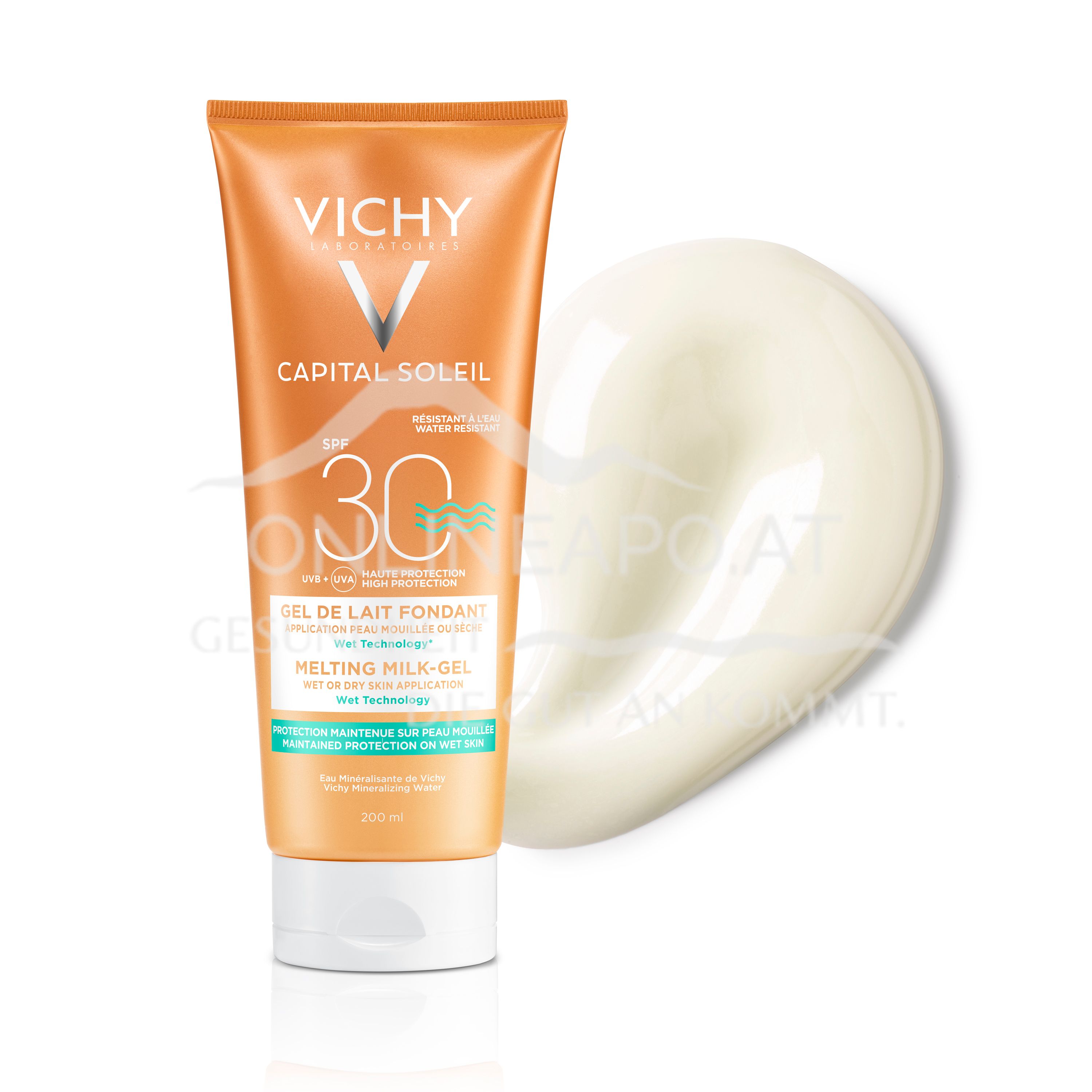Vichy Ideal Soleil Wet Gel-Milch LSF30