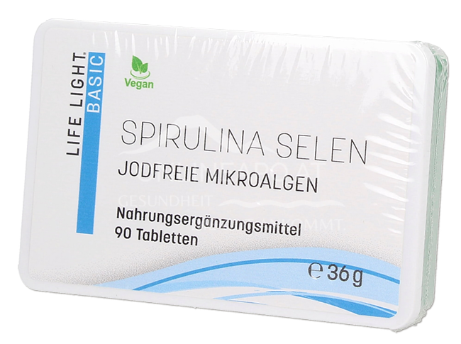 Life Light Basic Spirulina Selen Tabletten