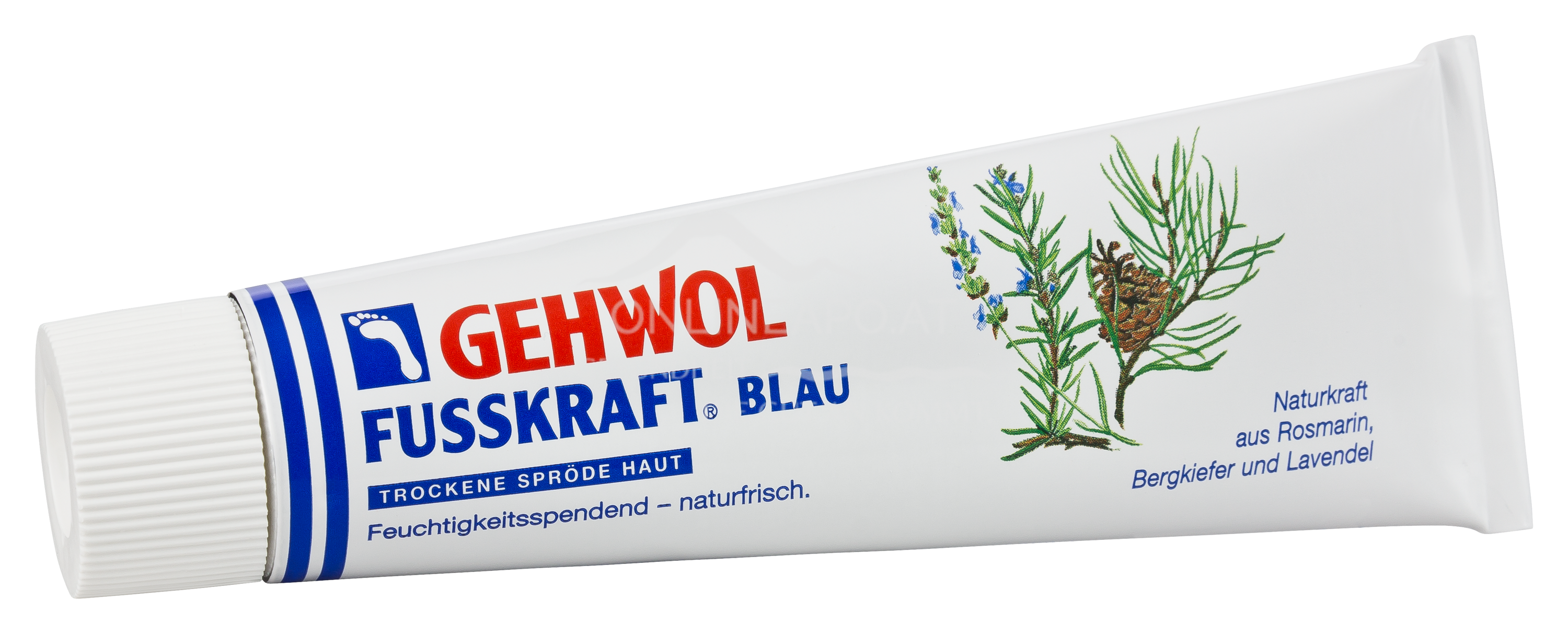 GEHWOL® FUSSKRAFT BLAU, trockene-spröde Haut