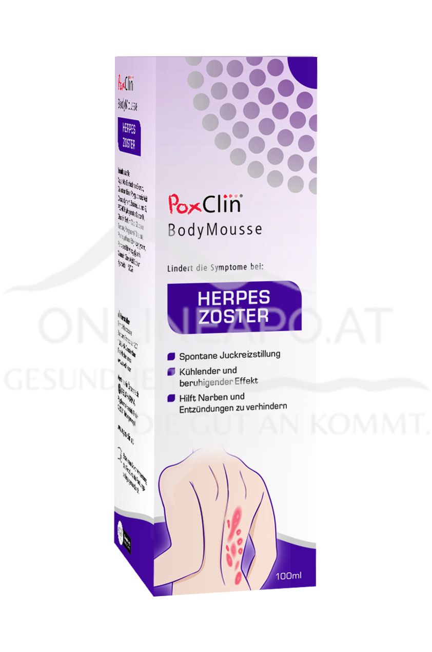 PoxClin Body Mousse Herpes Zoster