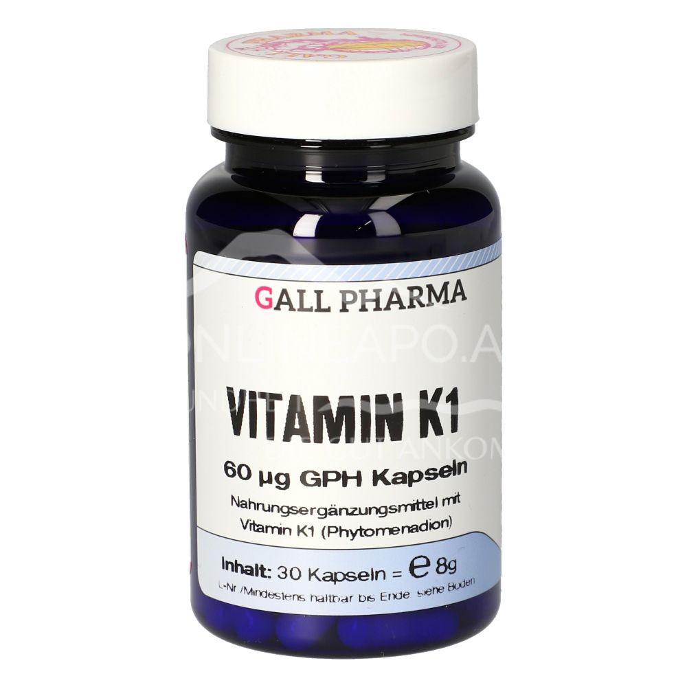 Gall Pharma Vitamin K1 60 µg Kapseln