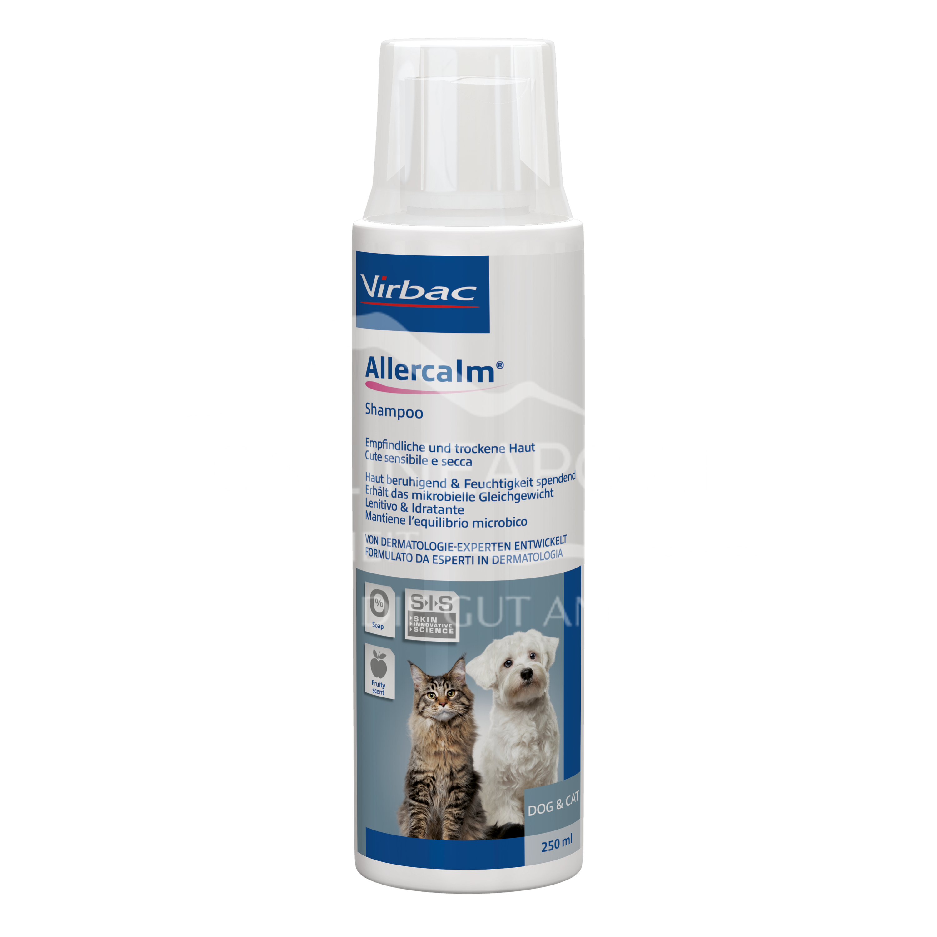 Allercalm - Dermatologisches Shampoo für Hunde und Katzen
