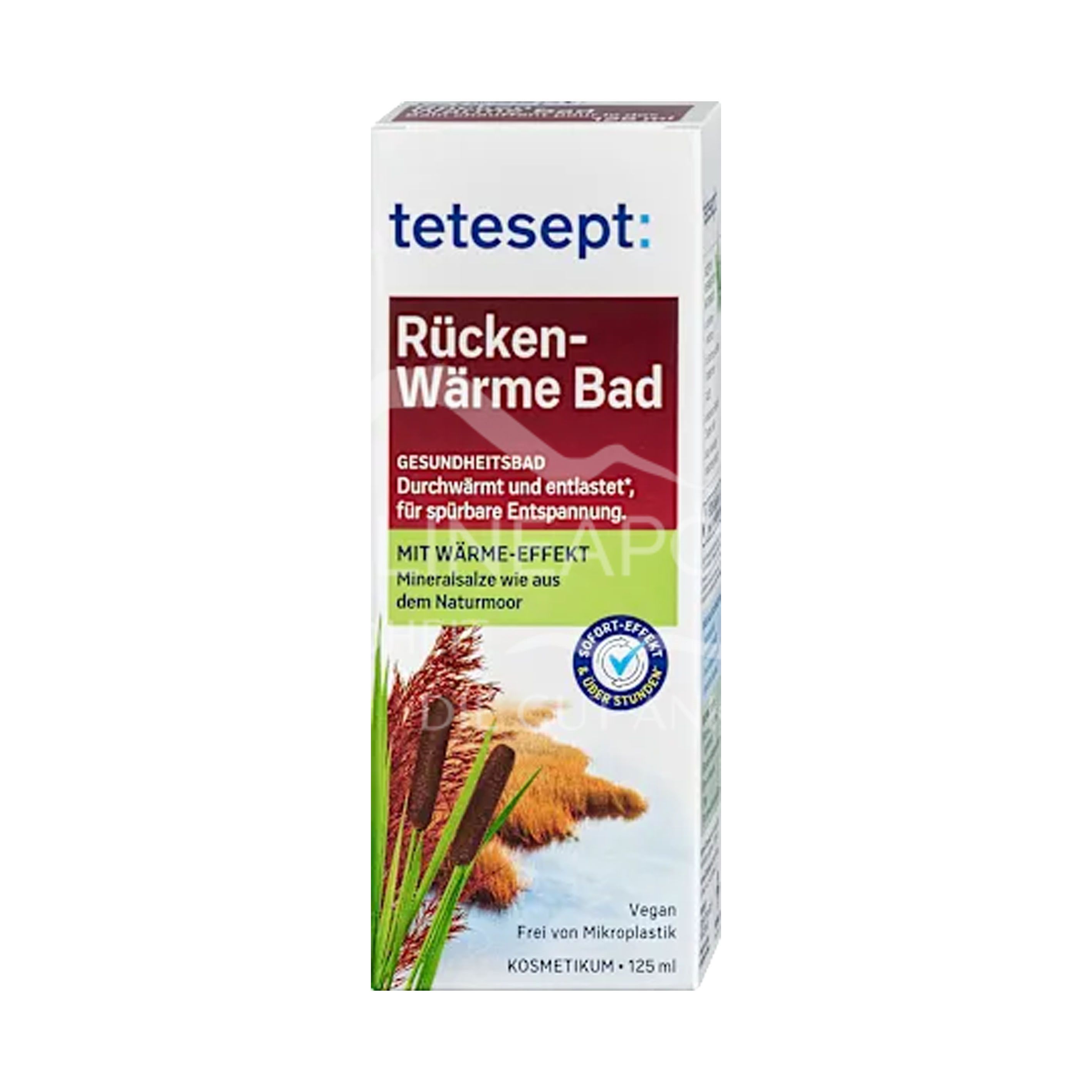 tetesept Gesundheitsbad Rücken Wärme Bad