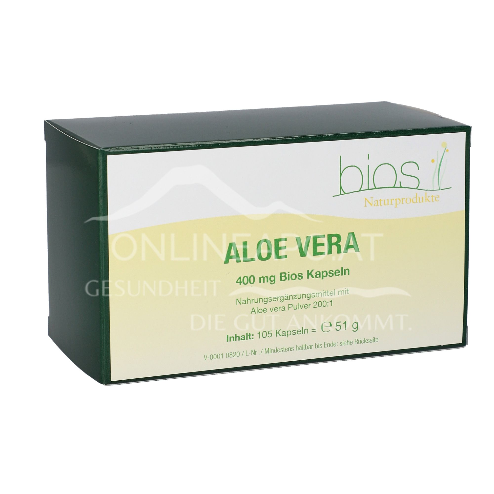 Bios Aloe Vera 400 mg Kapseln
