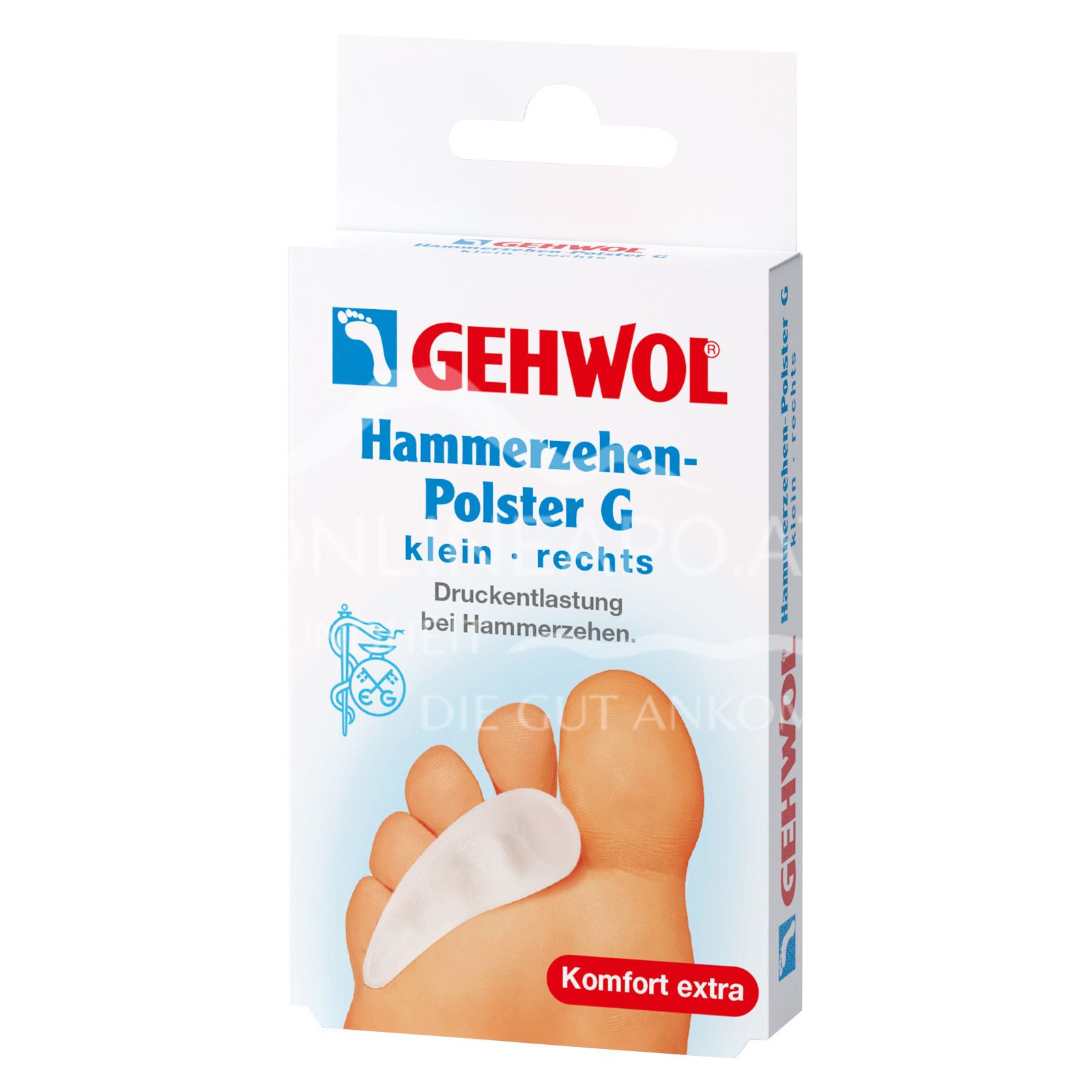 GEHWOL® Hammerzehen-Polster G klein - rechts