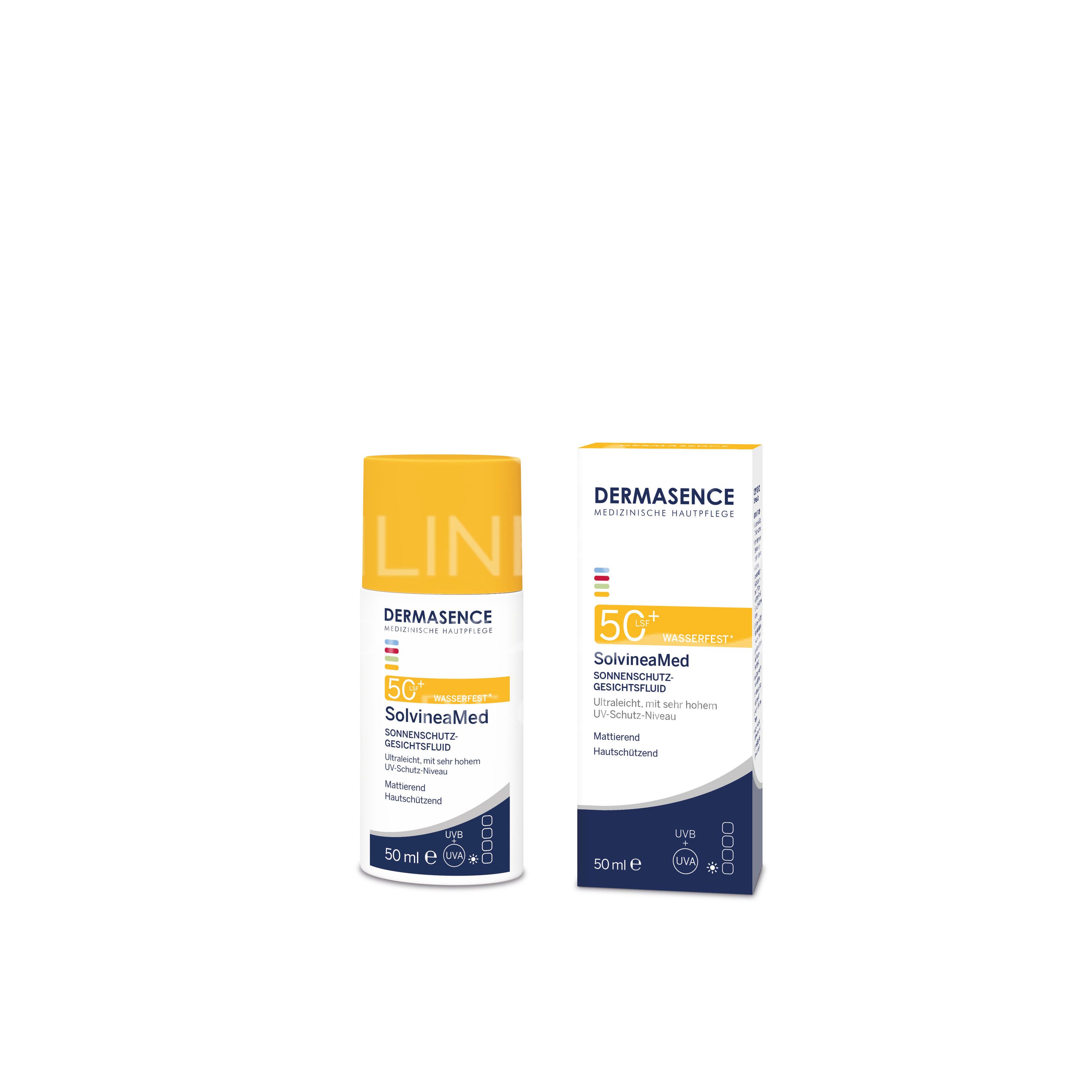 Dermasence SolvineaMed Sun Protection Facial Fluid SPF 50+