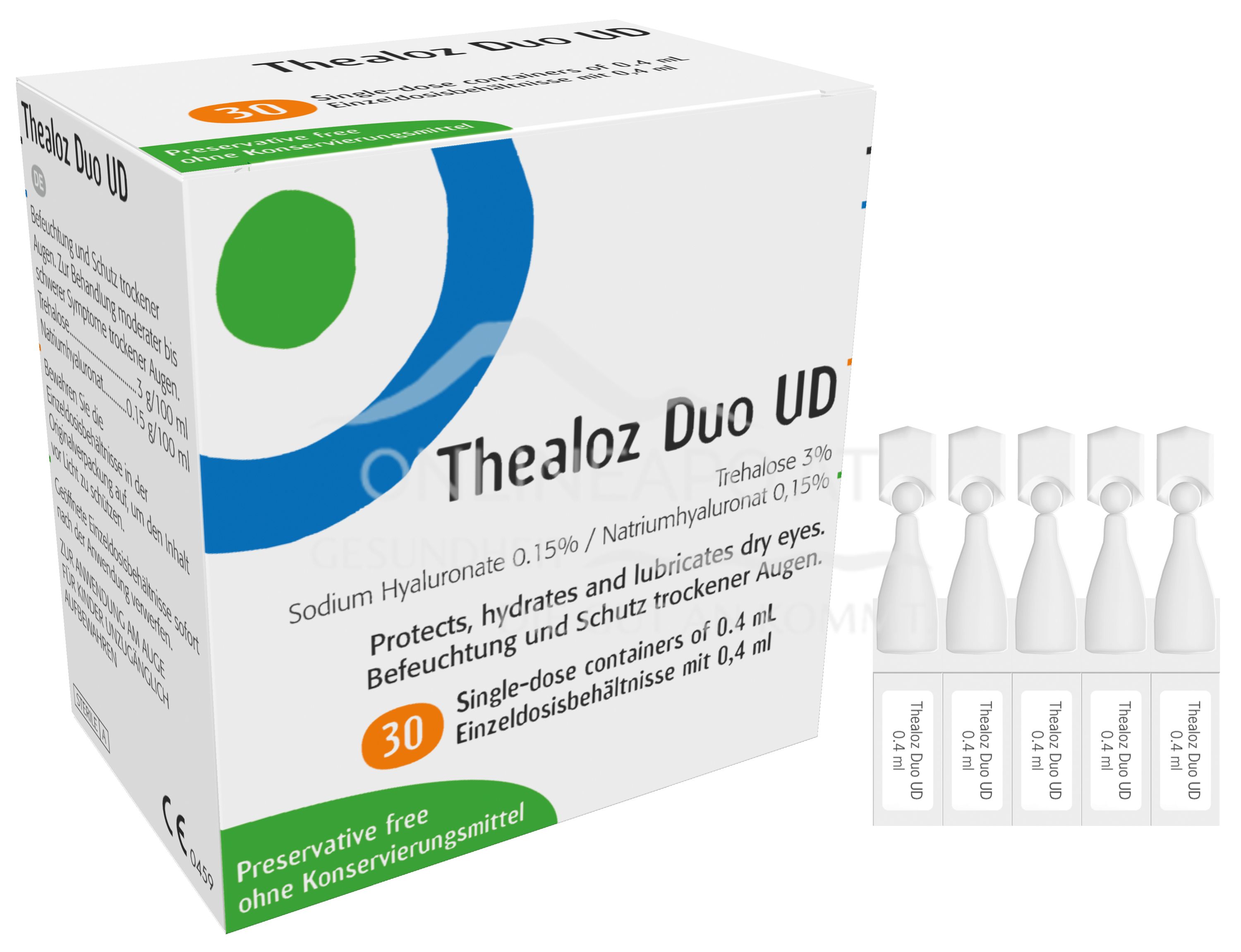 ThealozDuo Augentropfen Einzeldosen