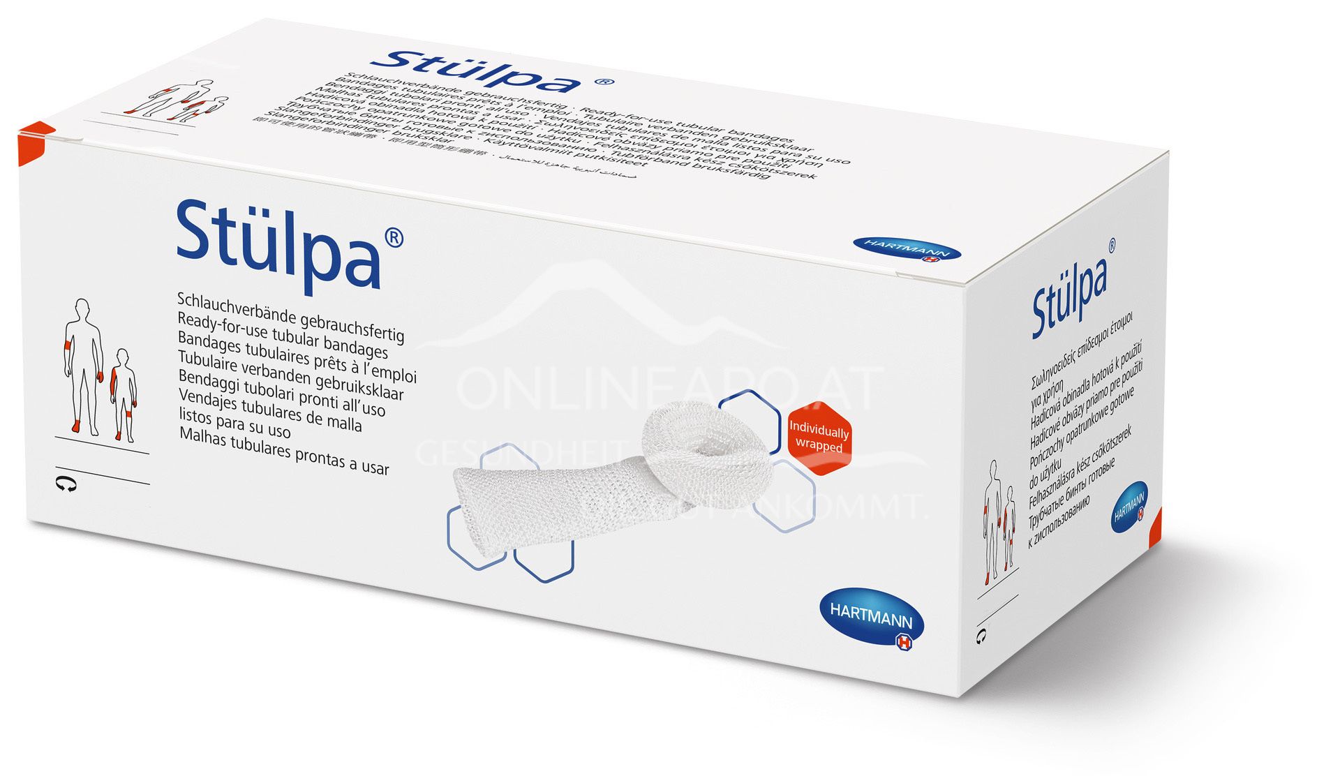 Stülpa® prefabricated bandages for head and armpit, size 4