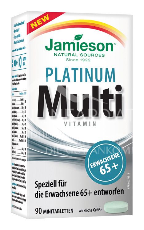 Jamieson Multi Complete Platinum 65+ Tabletten