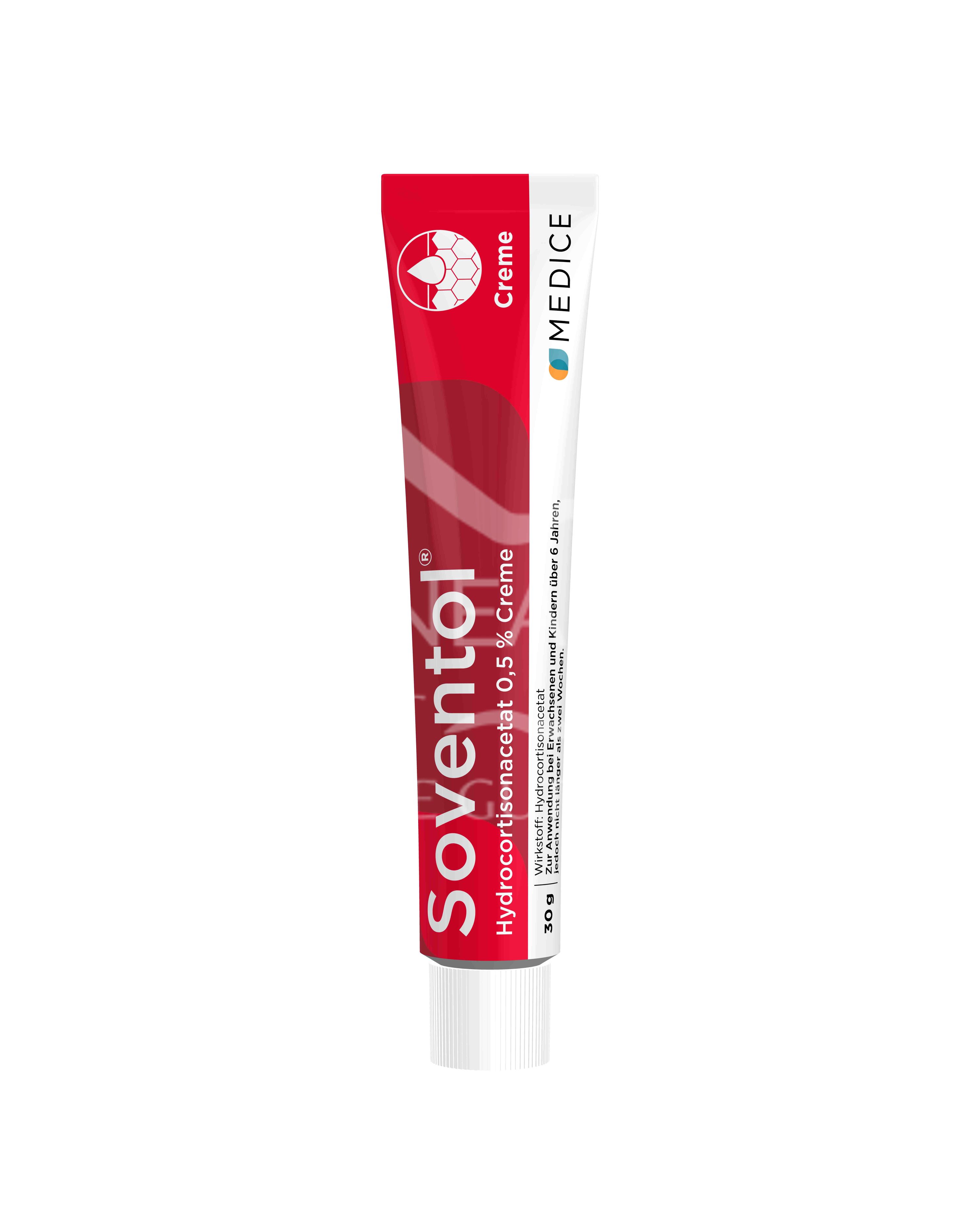 Soventol hydrocortisone acetate 0.5 % cream