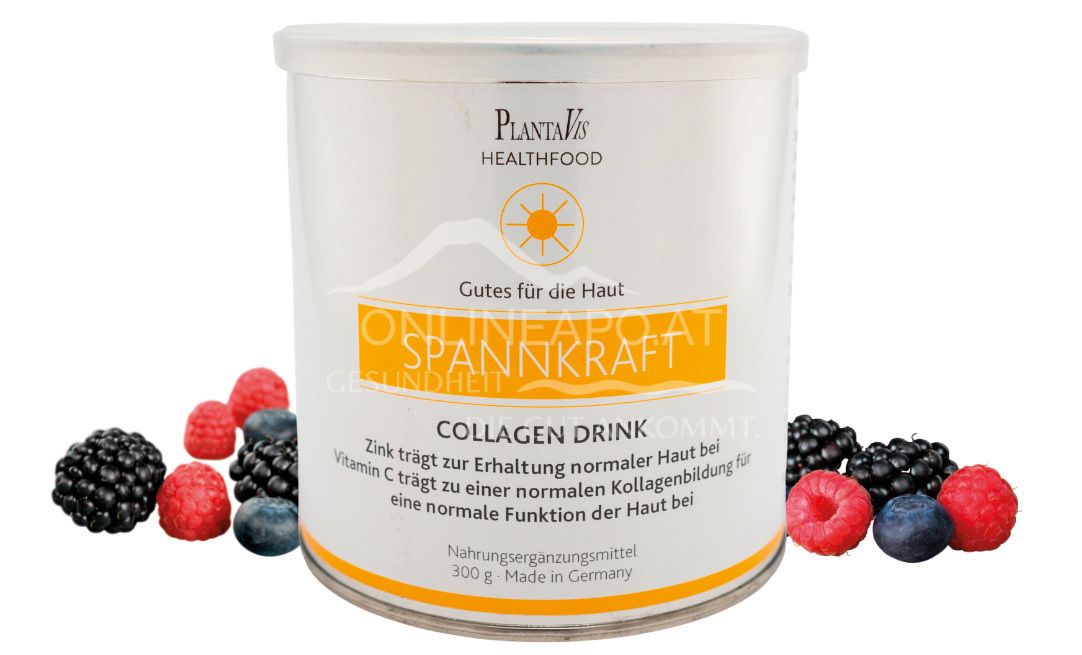 PlantaVis SpannKraft Collagen Drink Pulver