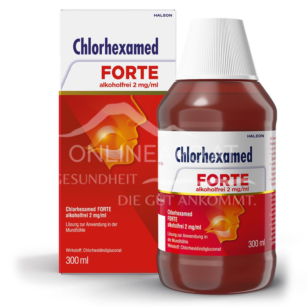 Chlorhexamed®  Forte alkoholfrei 2 mg/ml - Lösung zur Anwendung in der Mundhöhle