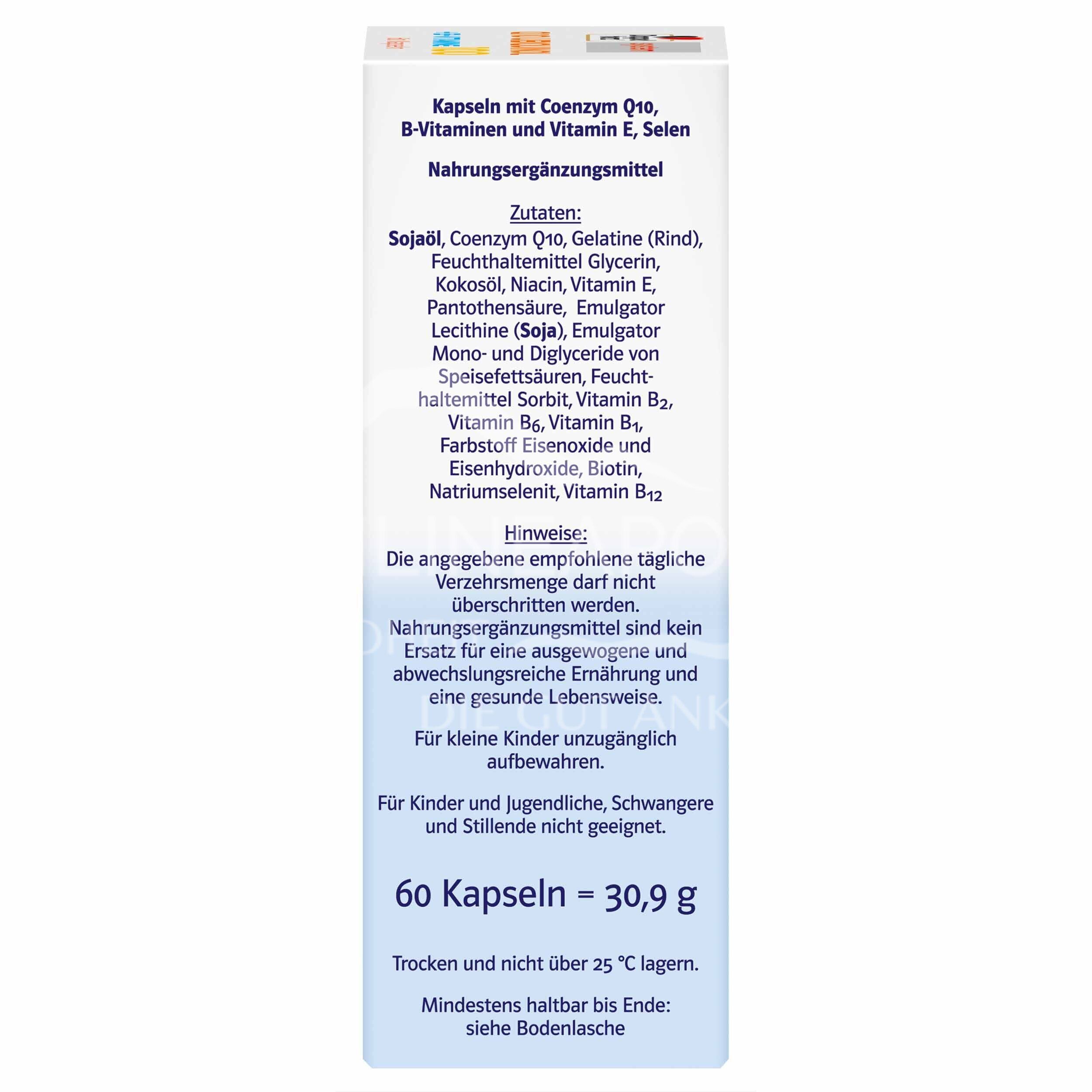 Doppelherz system Q10 Ubiquinol 100 + B-Vitamine Kapseln