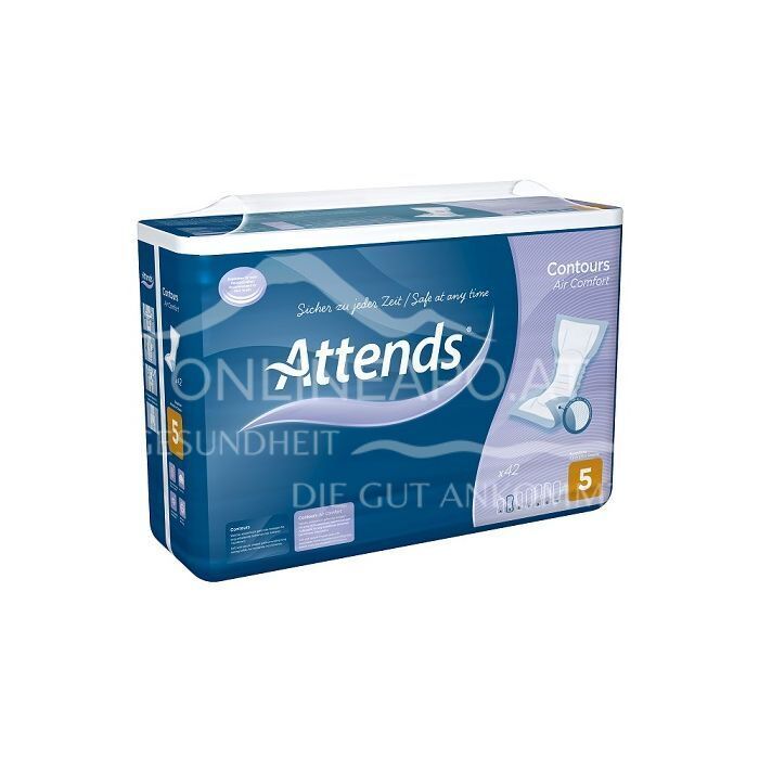 Attends Contours Air Comfort 5 Inkontinenz-Vorlagen
