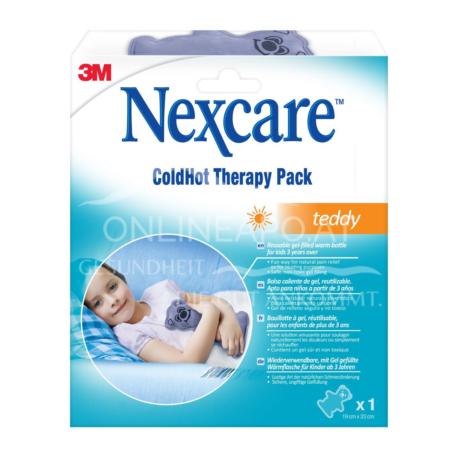 Nexcare™ ColdHot Therapy Pack Teddy