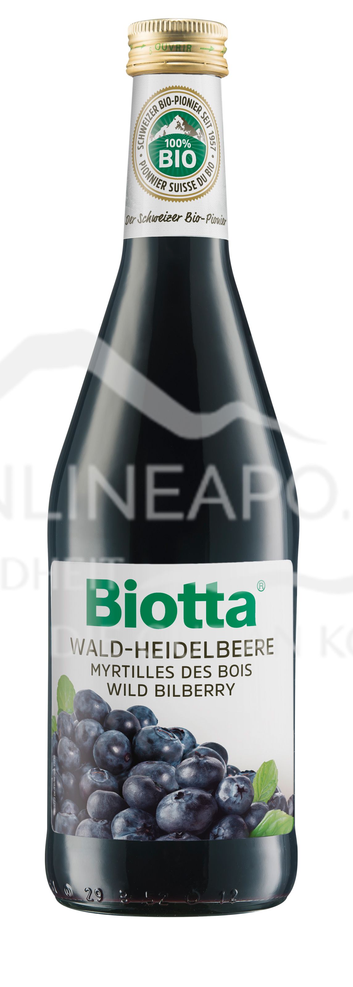 Biotta® Bio Wald-Heidelbeere Saft