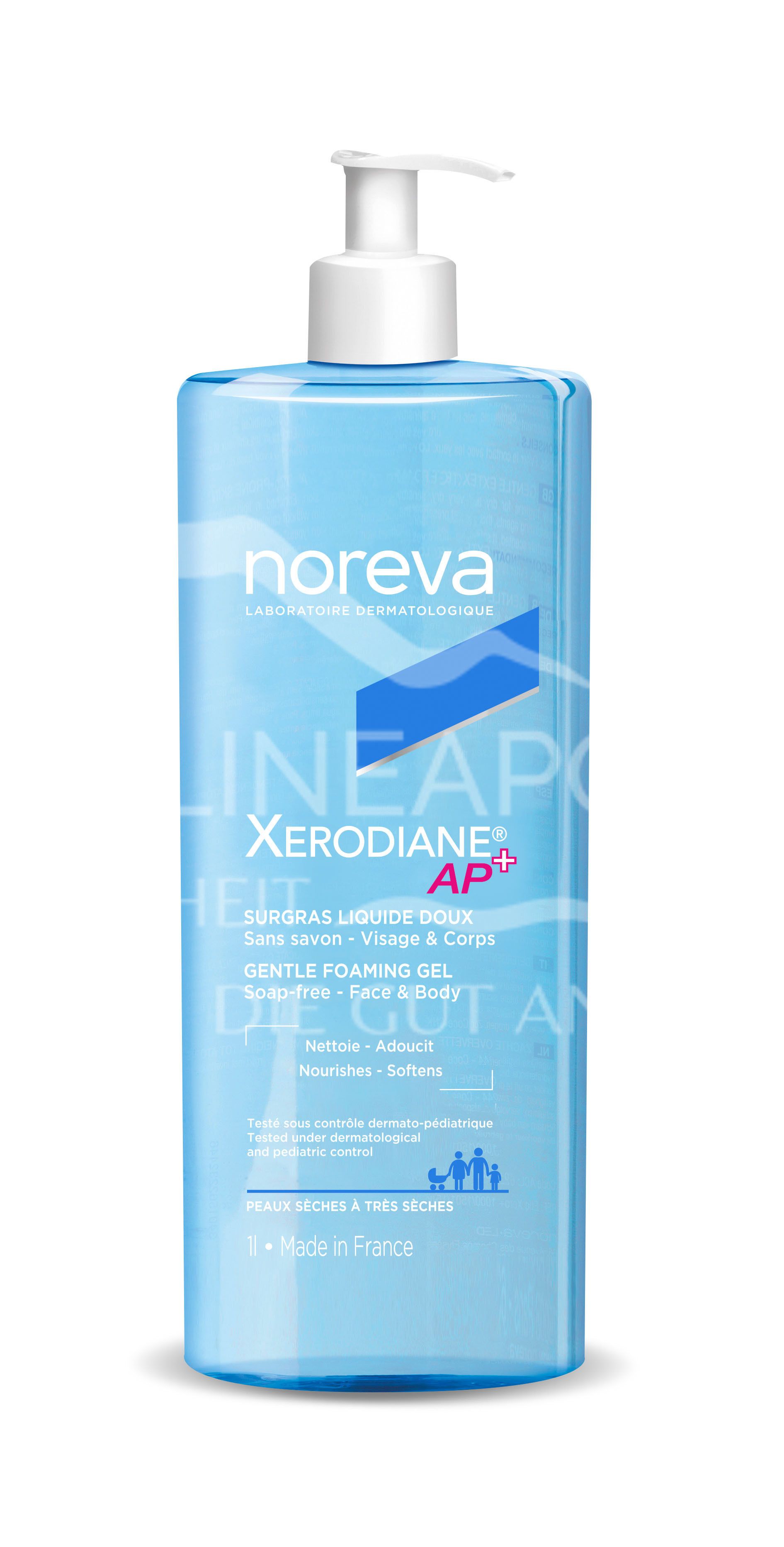 Noreva Xerodiane AP+ gentle foaming gel