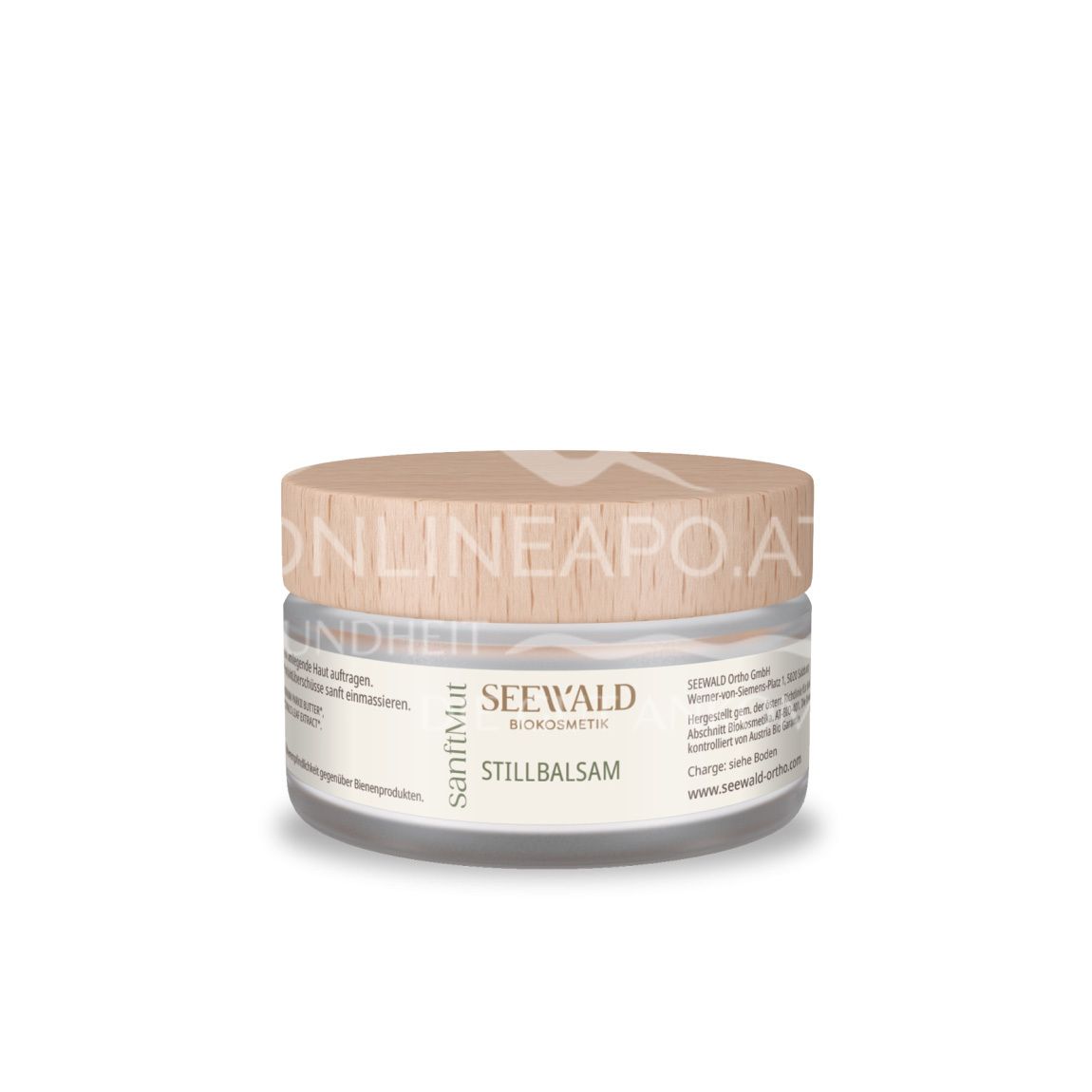 Seewald organic cosmetics sanftMut - breastfeeding balm