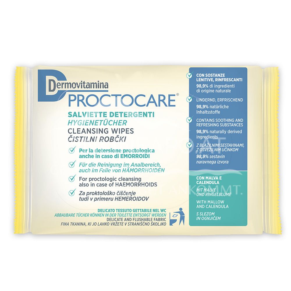Dermovitamina Proctocare® Hygienetücher