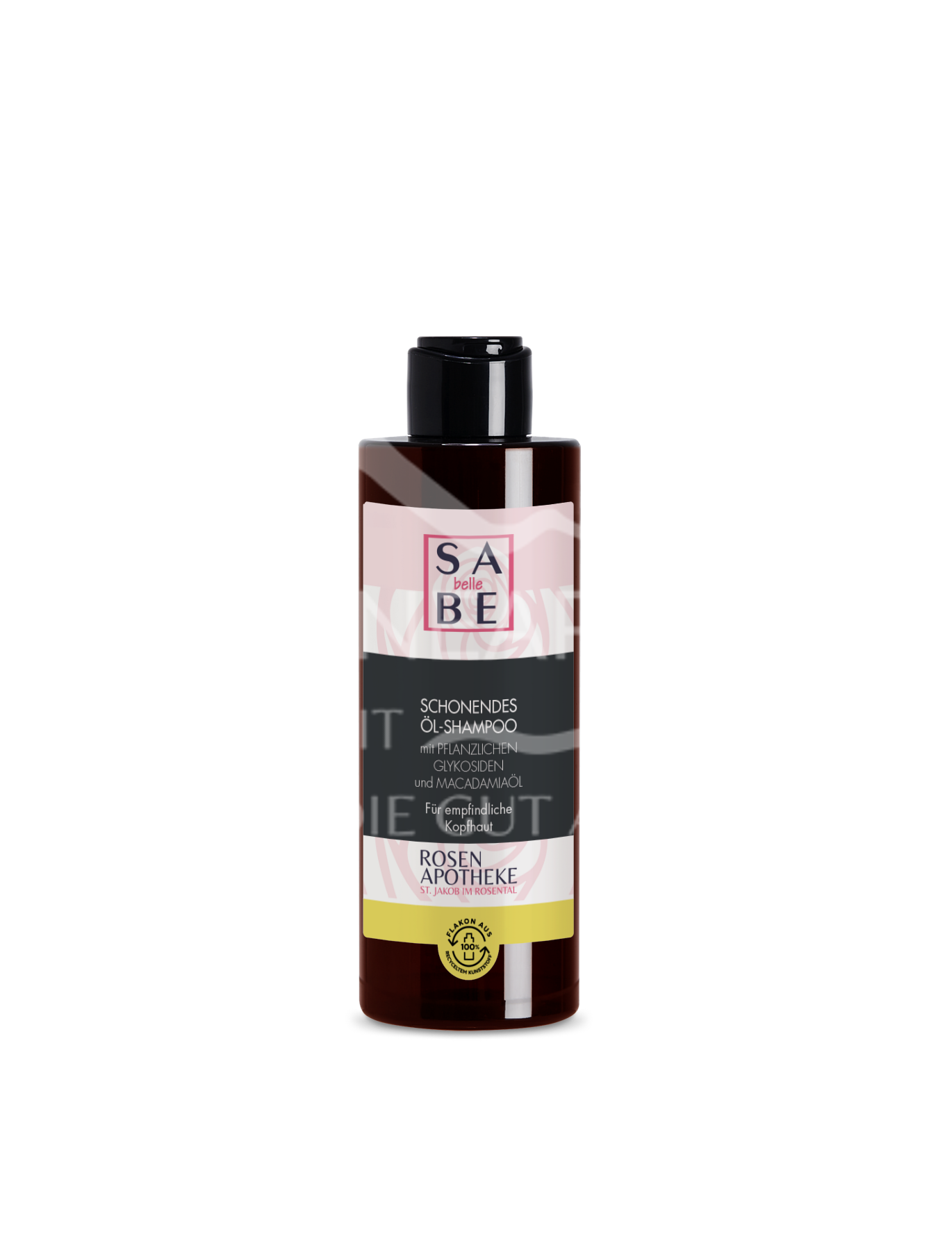 SABE belle Schonendes Öl-Shampoo mit pflanzlichen Glykosiden und Macadamiaöl