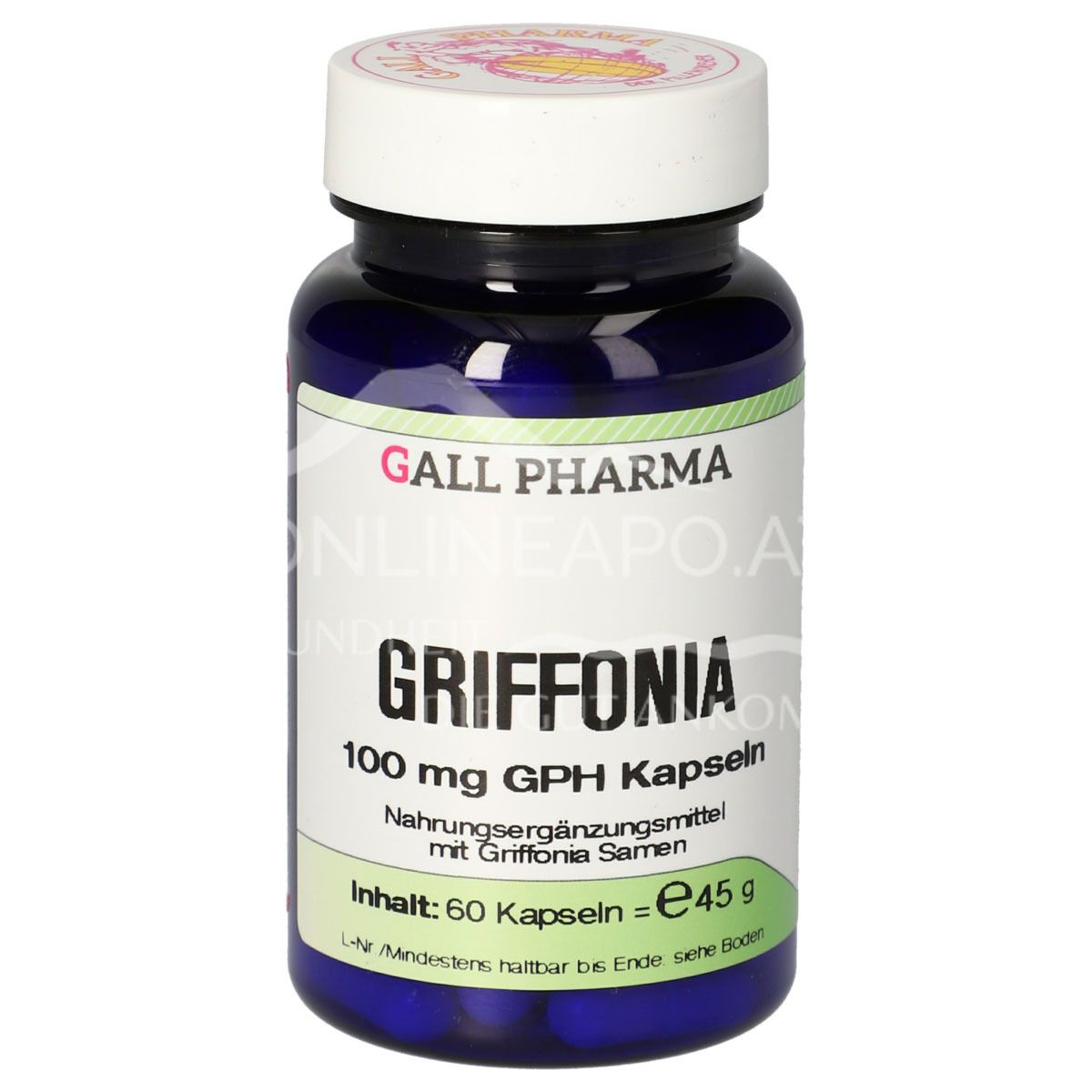 Gall Pharma Griffonia 100 mg capsules