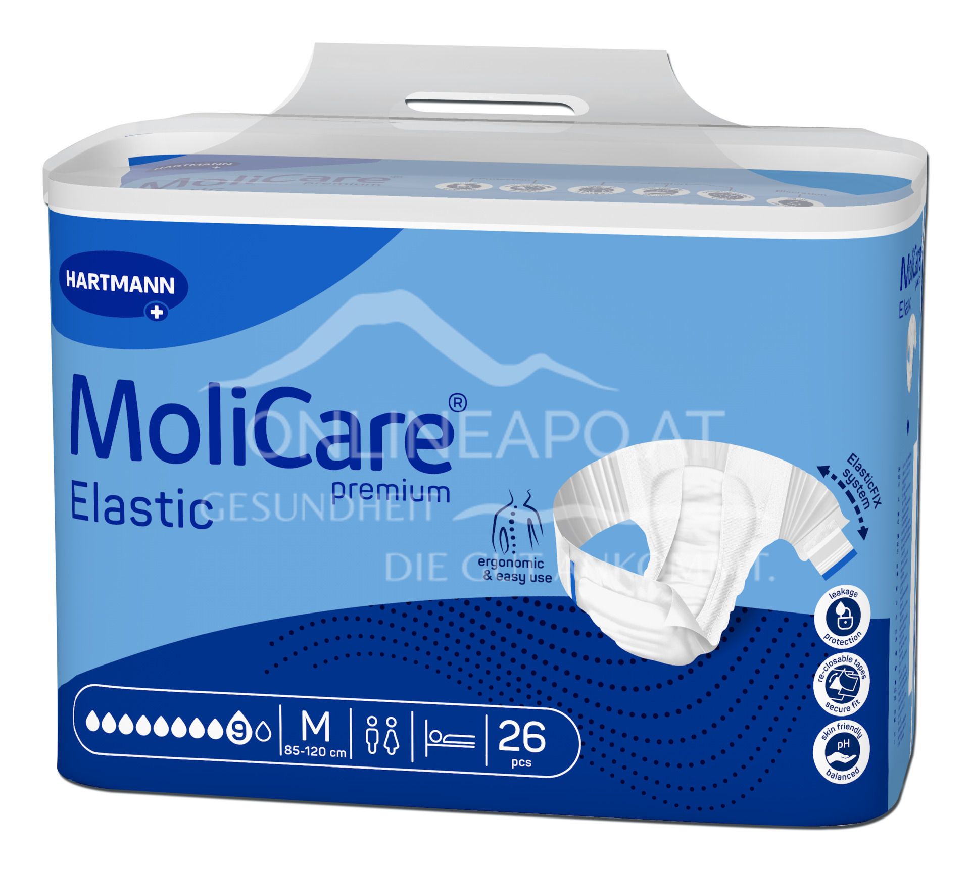 MoliCare® Premium Elastic 10 drops incontinence briefs Medium