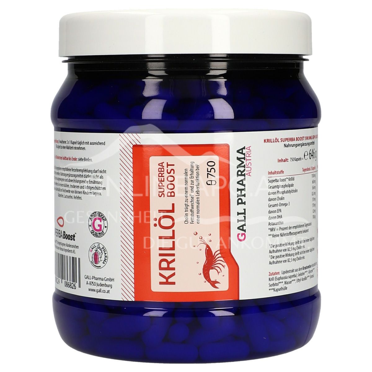 Gall Pharma Krillöl Superba Boost 590 mg Kapseln