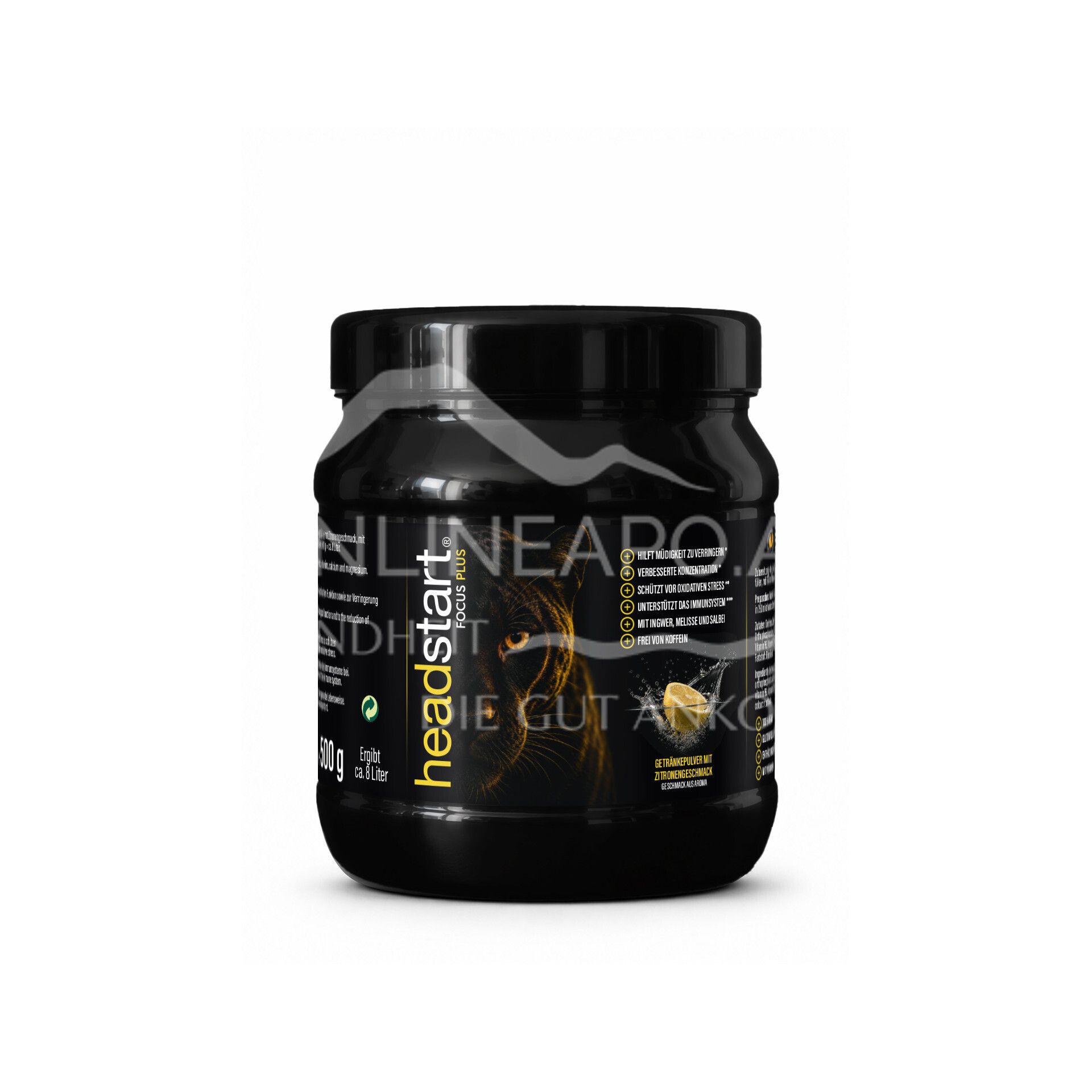 headstart FOCUS PLUS Getränkepulver Zitrone