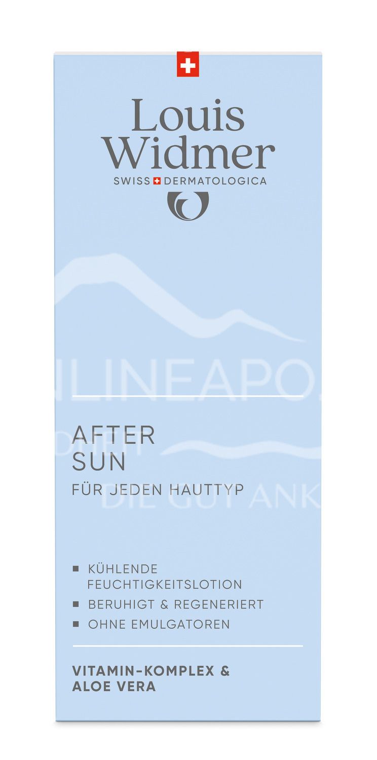 Louis Widmer suncare After Sun - leicht parfümiert