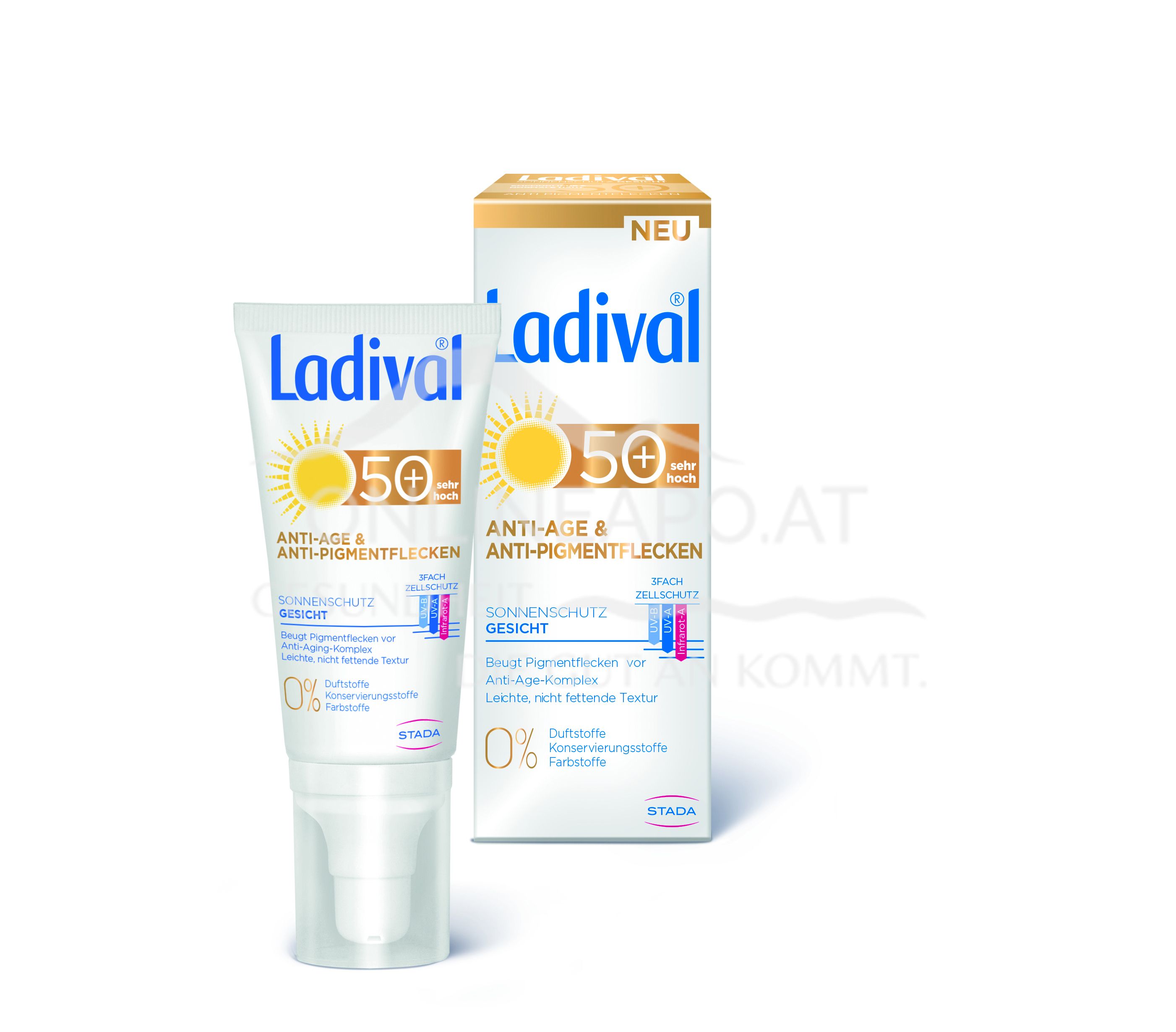 Ladival® Anti-Age & Anti-Pigmentflecken Sonnenschutz Gesicht LSF 50+