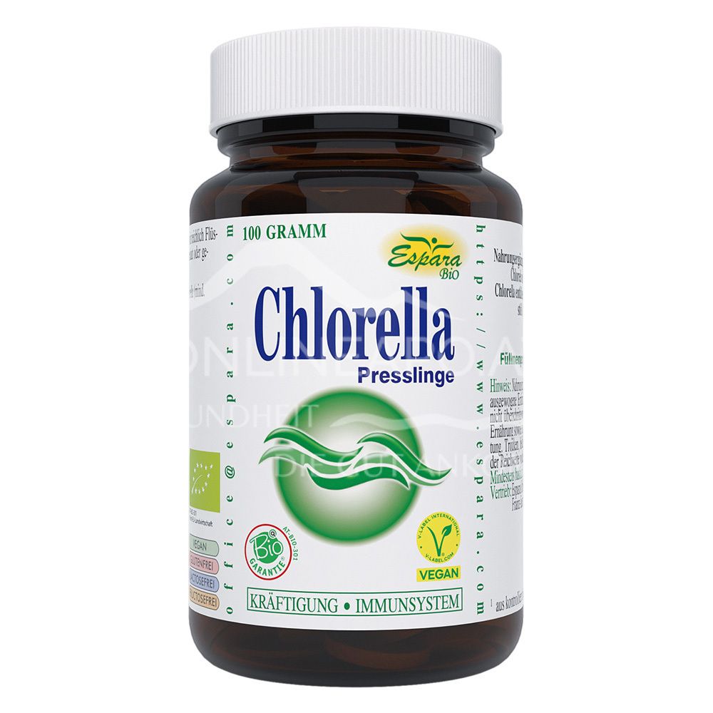 Espara Chlorella BIO Presslinge