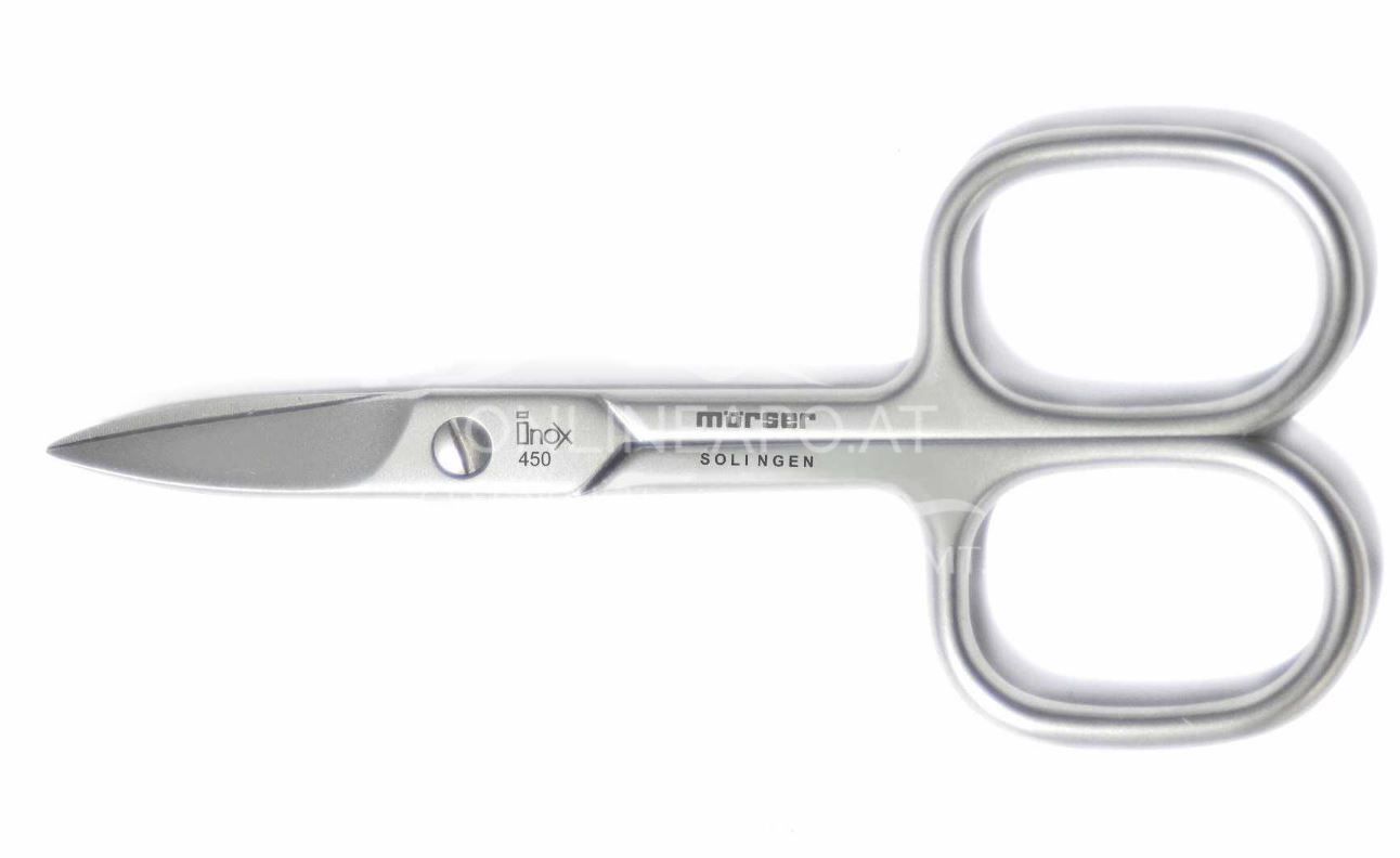 Mörser Solingen 450 Nagelschere Inox, ca. 9 cm