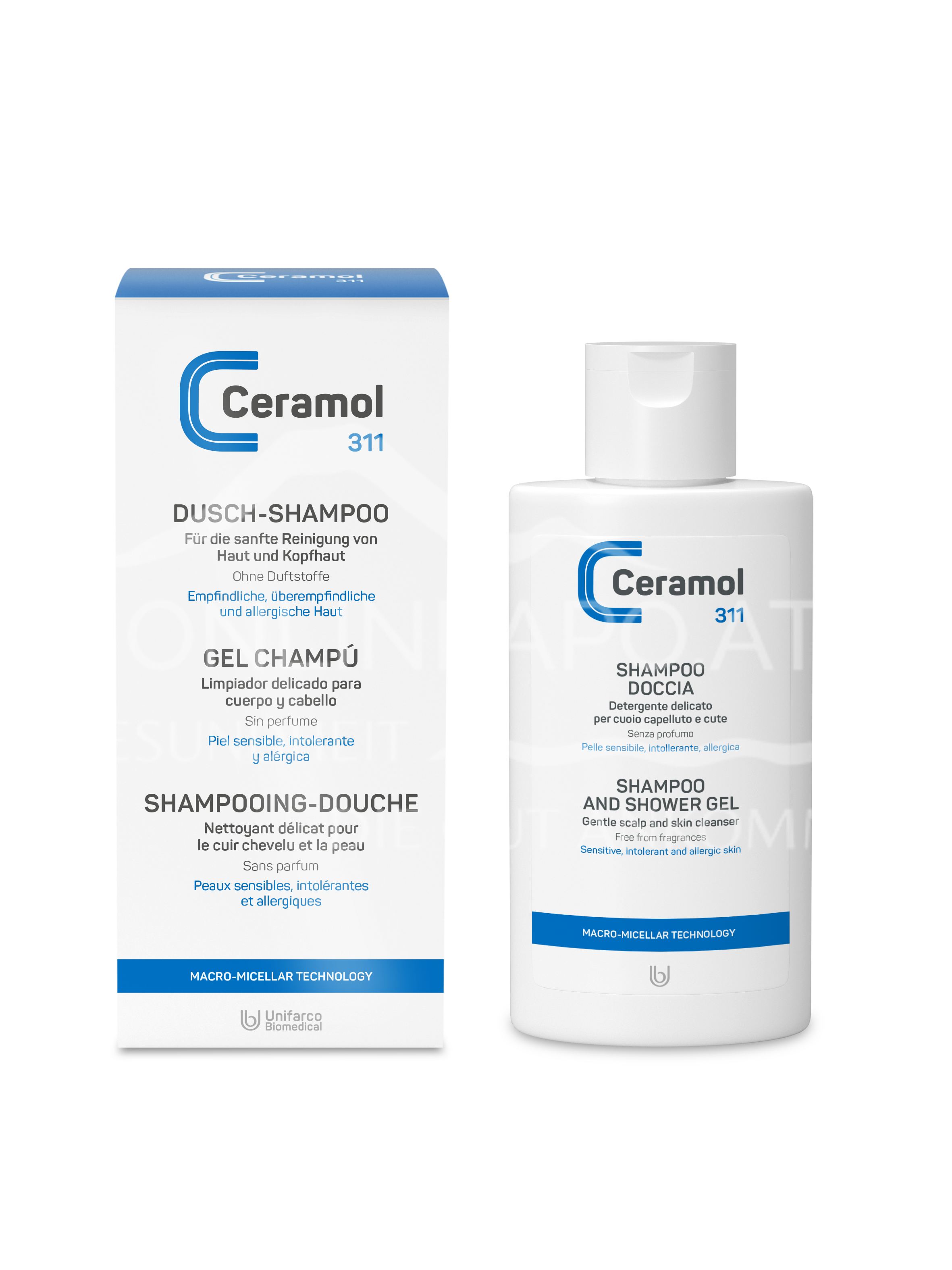 SABE belle Ceramol 311 Dusch-Shampoo