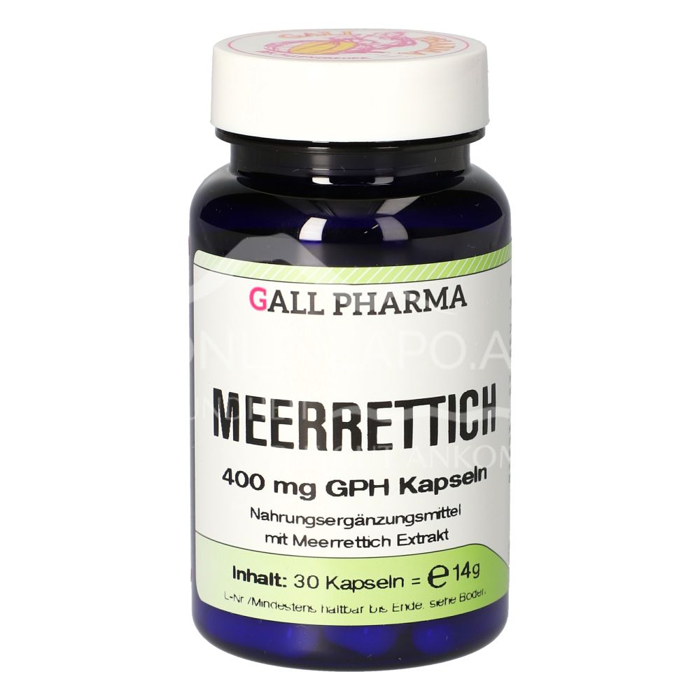 Gall Pharma Horseradish 400 mg capsules