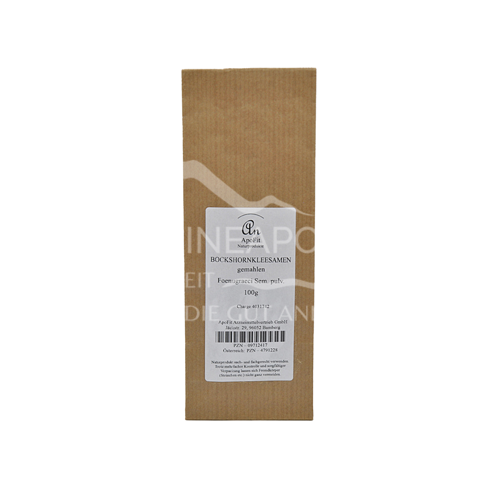 ApoFit Bockshornkleesamen gemahlen
