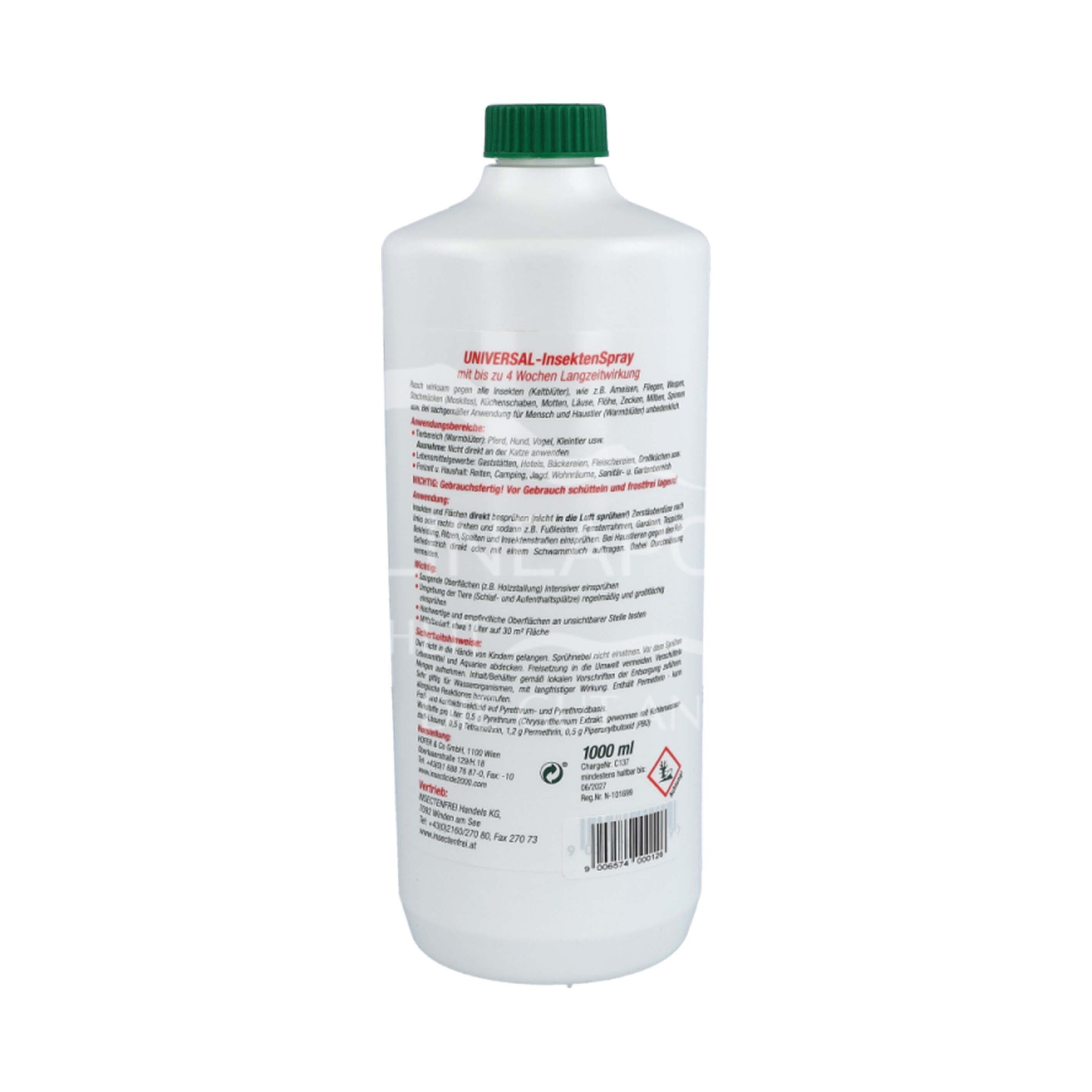 Universal insect repellent Insecticide 2000
