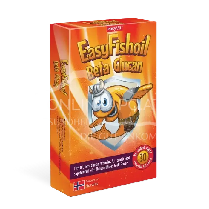 easyVit® EasyFishoil Beta Glucan Weichgummis