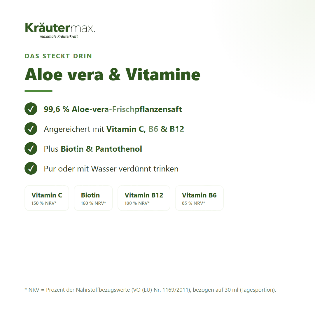 Kräutermax Aloevera Saft